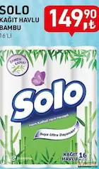 SOLO KAĞIT HAVLU BAMBU 16'LI SOLO KAĞIT HAVLU BAMBU 16'LI